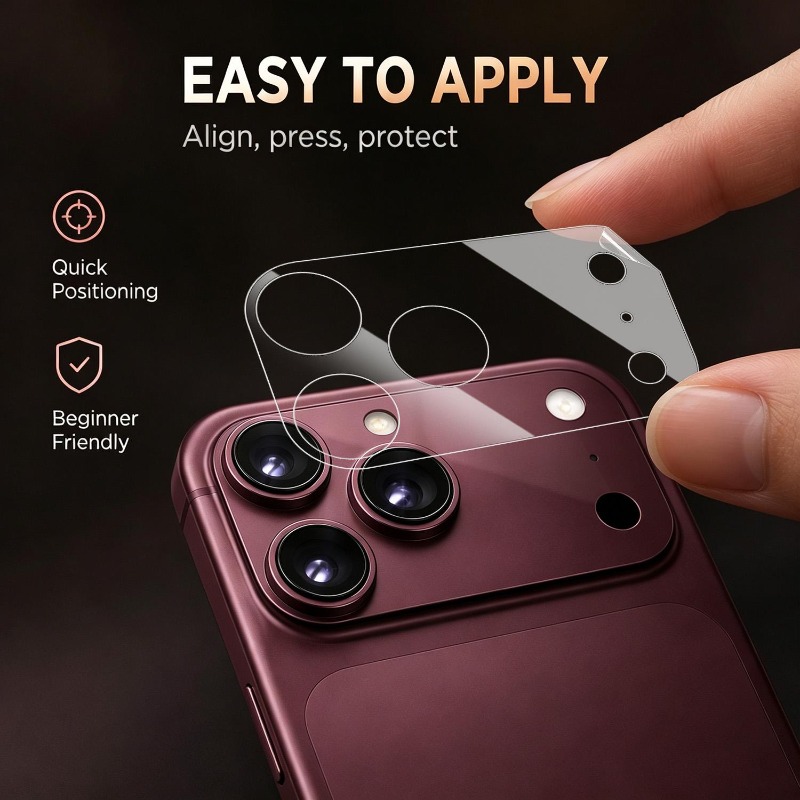 1-5 buah pelindung lensa kamer - Hydrogel Screen Protector ulasan dan harga