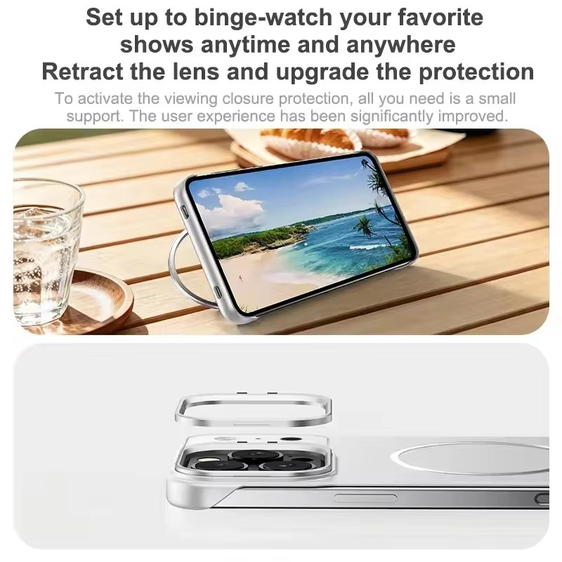 Casing ponsel dengan dudukan l - Camera Lens Protector ulasan dan harga