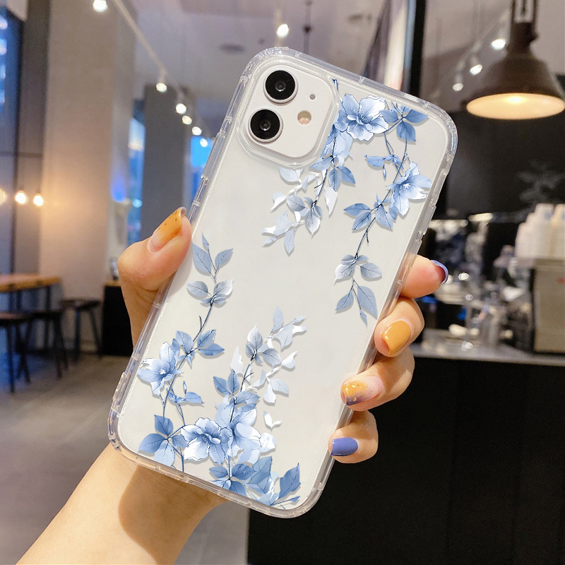 Casing Ponsel Transparan Motif - Apple Iphone 15 Pro Max ulasan dan harga